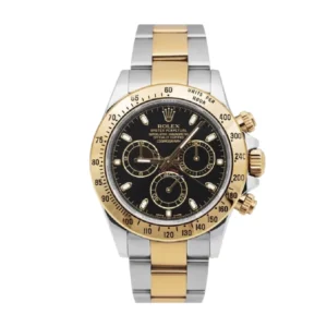 Daytona 116520 Gold Steel Black Replica