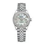 Rolex Datejust 279384RBR White Gold Mother Pearl Dial Jubilee Replica