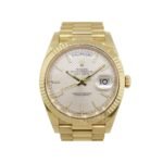 Rolex Diogonal Silver Replica