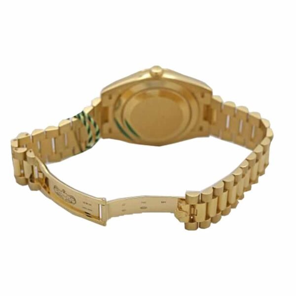 Rolex Day-Date 228348RBR KW Yellow Gold & Diamonds Champagne Dial Replica