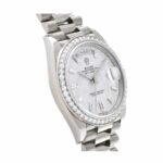 Rolex Day-Date 228349RBR Diamond Bezel Sundust Dial Replica