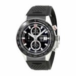 TAG Carrera Black Rubber Replica